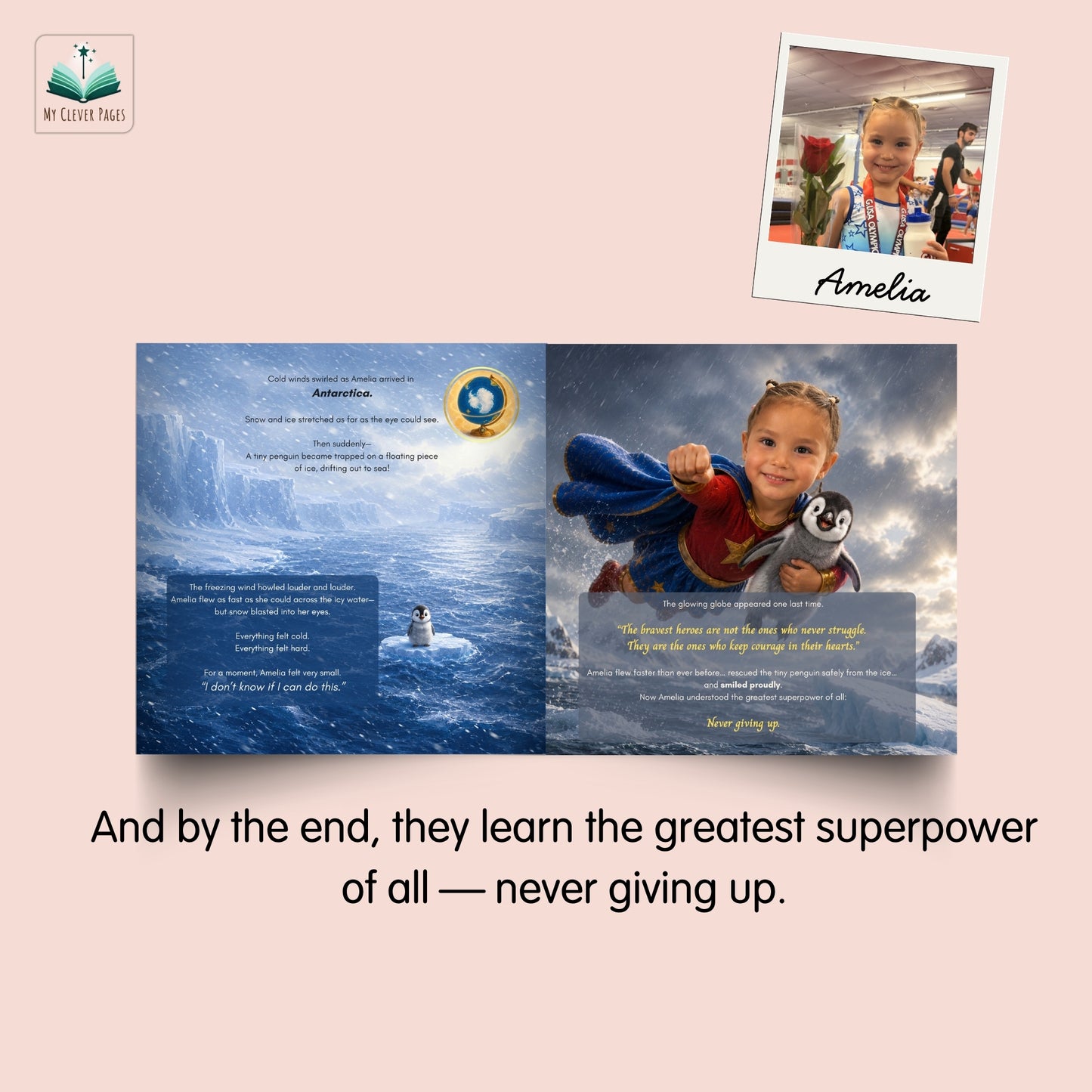 A Superhero Adventure Around the World